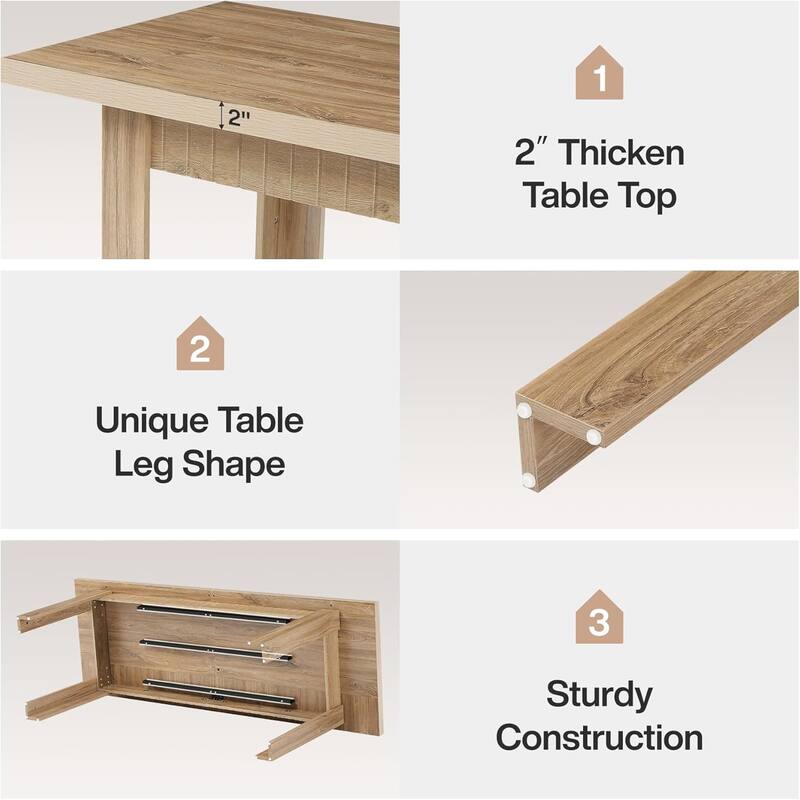 79 Inch Two Person Desk, Extra Long Computer Desk for Home Office