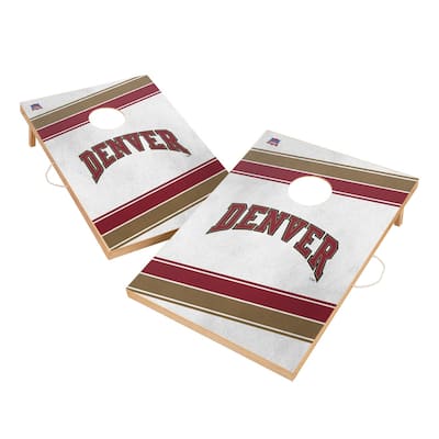 Denver Pioneers Regulation 2x4 Cornhole Set
