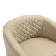 preview thumbnail 48 of 90, Axia Barrel PU Leather Accent Chair with Nailhead Trim