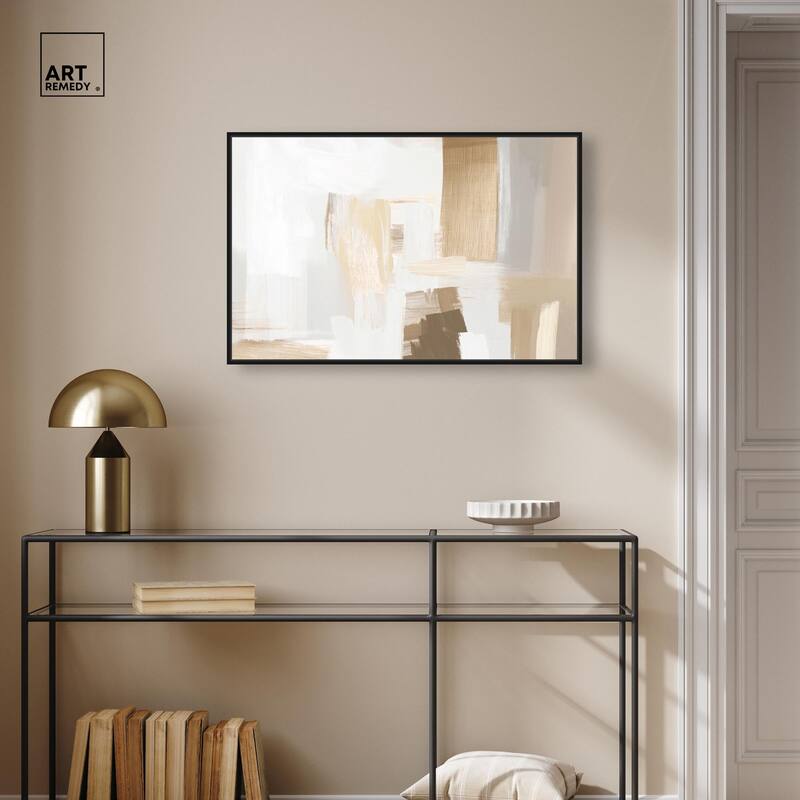 Honeycomb Hues II Canvas by Art Remedy