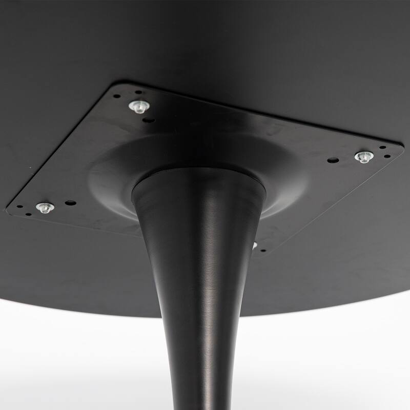 Modern Industrial Dining Table with Certified Wood and Child Safe Edges for Compact Open Plan Spaces