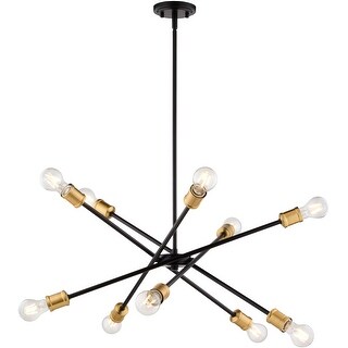 Vaxcel Lighting H0301 10 Light 35" Wide Sputnik Chandelier