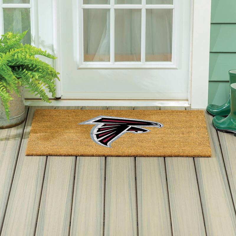 Atlanta Falcons Full Color Indoor/Outdoor Coir Mat - 36" x 24"