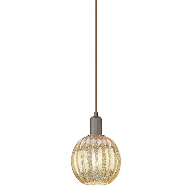 Innovations Lighting 716-1P-11-7 Preston Pendant Preston 7" Wide Mini - Oil Rubbed Bronze / Mercury