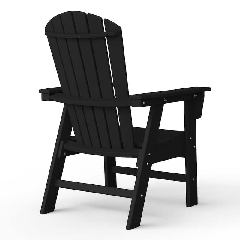 Altura Hdpe All Weather Outdoor Patio Adirondack Dining Chair