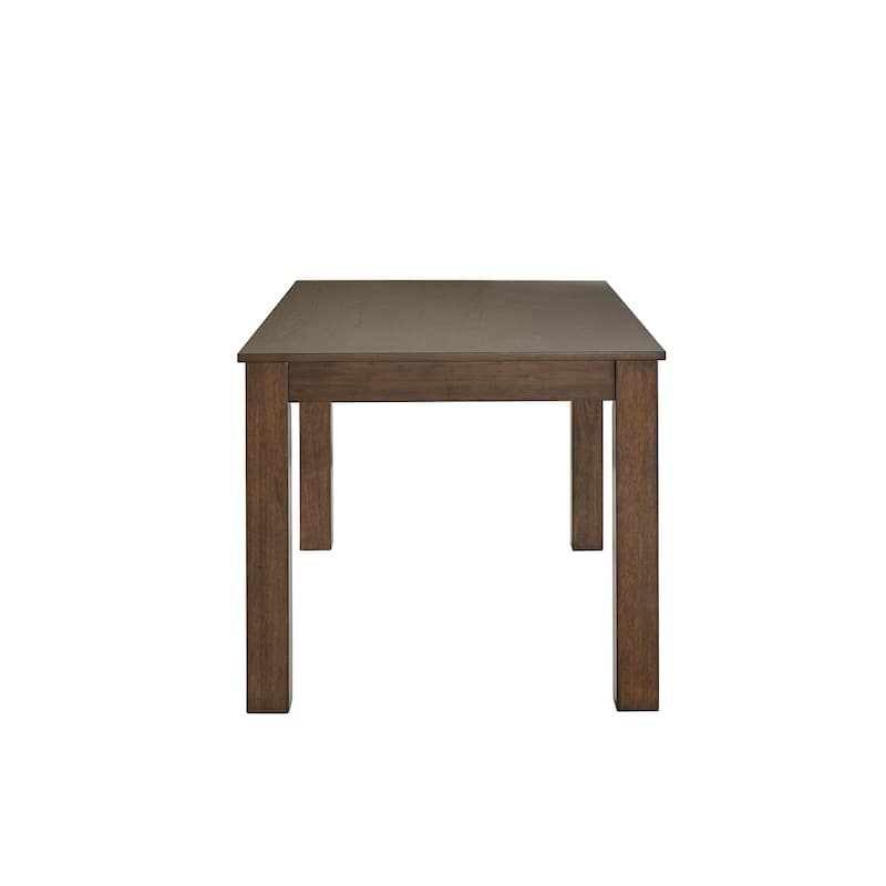 Harstad 60" Wood Finish Parson Dining Set by iNSPIRE Q Modern