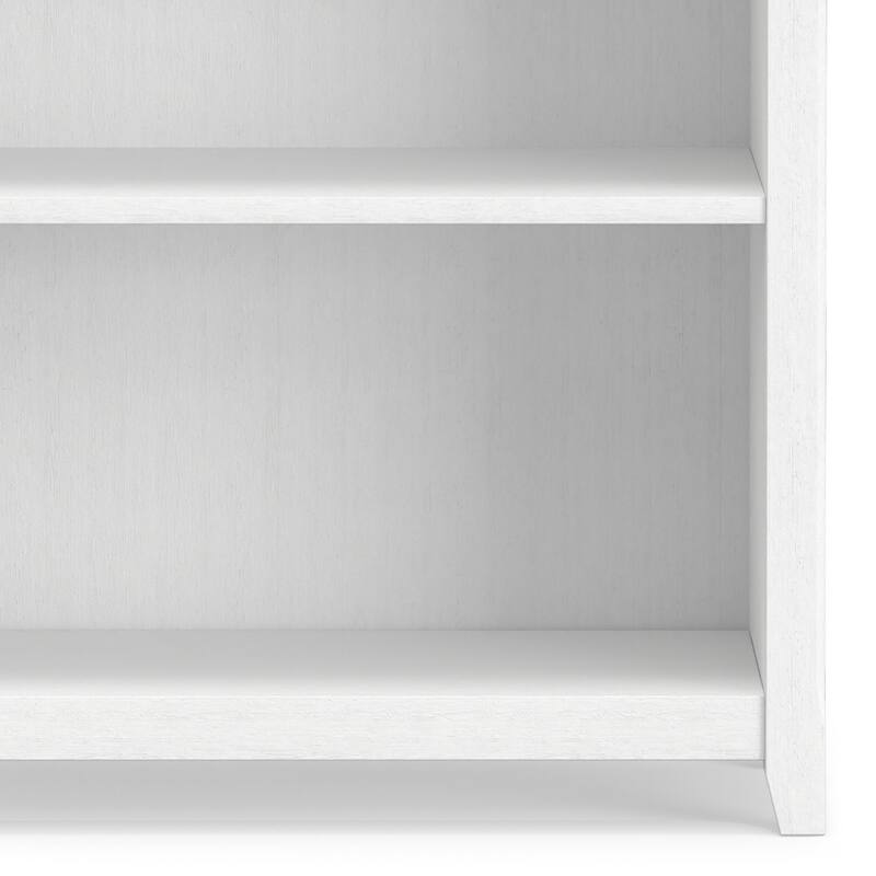 WYNDENHALL Halifax 30" Wide Solid Wood Transitional 5 Shelf Bookcase - 30"w x 14"d x 70" h