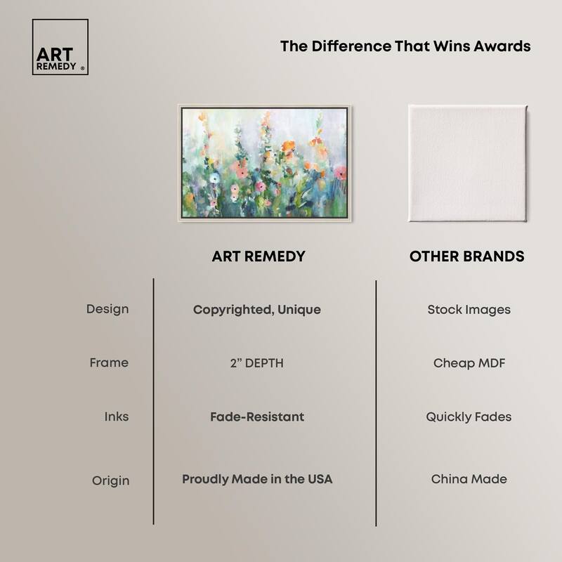 Harmony of Summer Canvas by Art Remedy