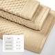 preview thumbnail 82 of 197, Linery & Co. Cotton Diamond Waffle Texture Bath Towels