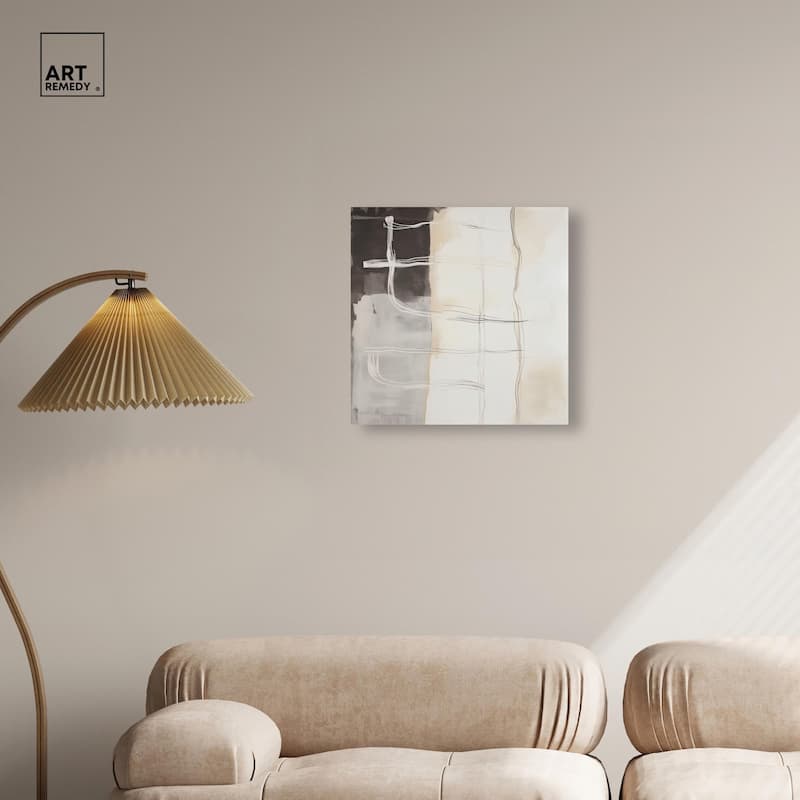 Gestural Glyphs I Canvas by Art Remedy, Gallery Wrapped