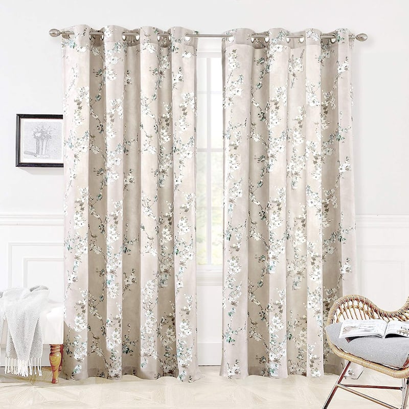 DriftAway Mackenzie Room Darkening Window Curtain Panel Pair