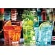preview thumbnail 3 of 1, Bormioli Rocco Rock Bar Lounge Glass Set, Set of 6, Peach