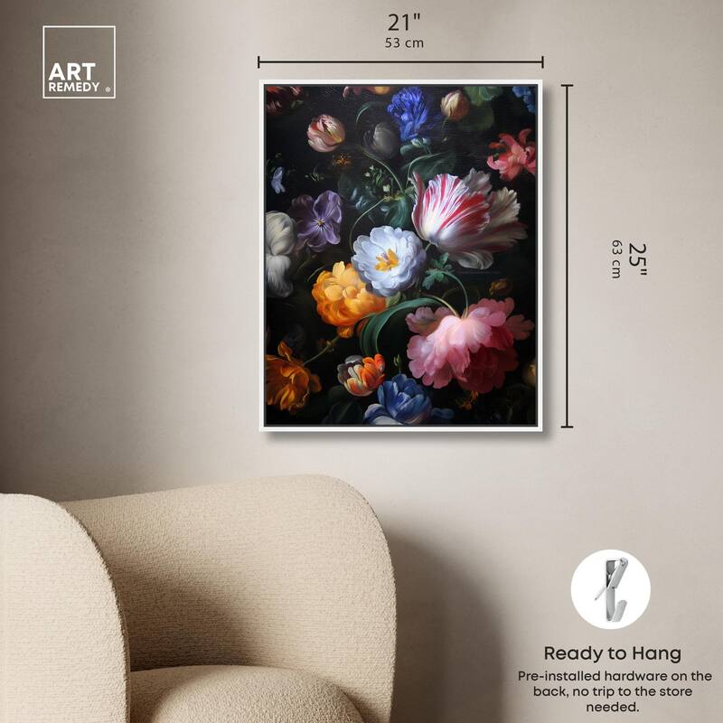 Aleia Baroque II Canvas by Art Remedy