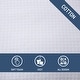 preview thumbnail 8 of 9, Tommy Bahama Basketweave Solid White Cotton Duvet Cover Set