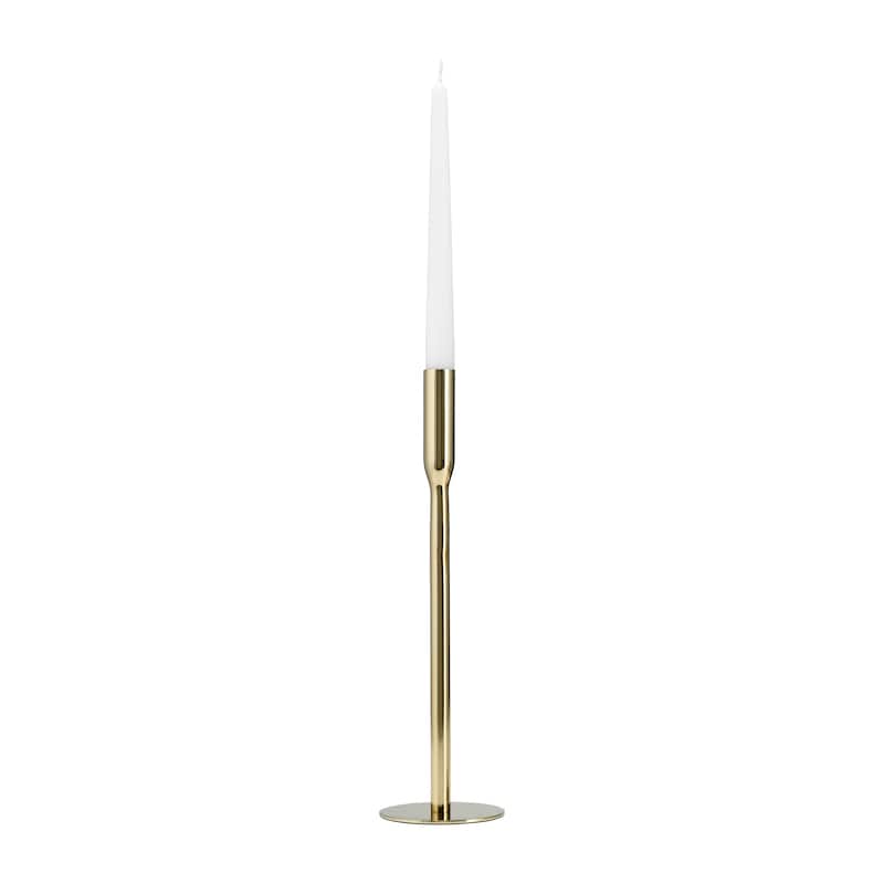 Sagebrook Home Metal, Taper Candle Holder - 4" x 4" x 14"