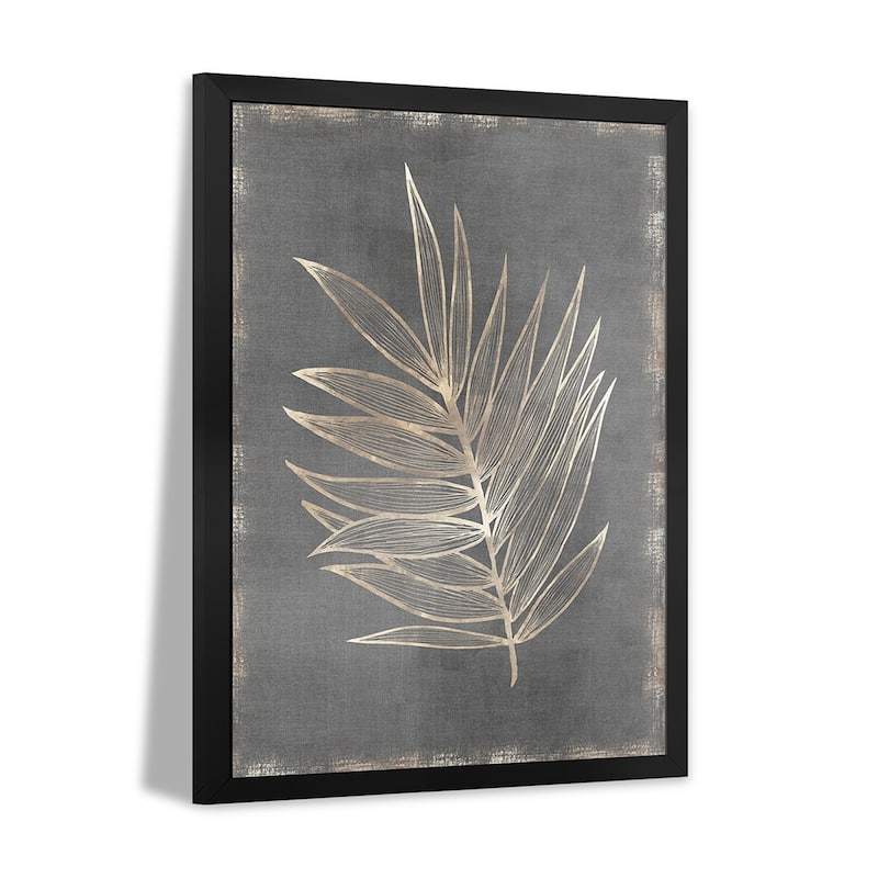 Gilded Botanical I Premium Framed Poster by Eva Watts