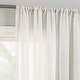 preview thumbnail 5 of 18, No. 918 Amalfi Linen Blend Semi-Sheer Rod Pocket 1-Piece Curtain Panel, Single Panel