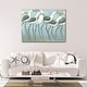 preview thumbnail 1 of 1, Coastal Parade Gallery Wrapped Canvas Wall Art