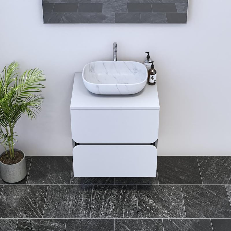 Azurro 2S 60 Floating Bathroom Vanity (24" Width)
