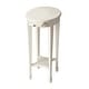 preview thumbnail 1 of 0, Handmade Cottage White End Table