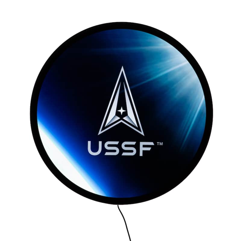 United States Space Force LED Lighted Sign