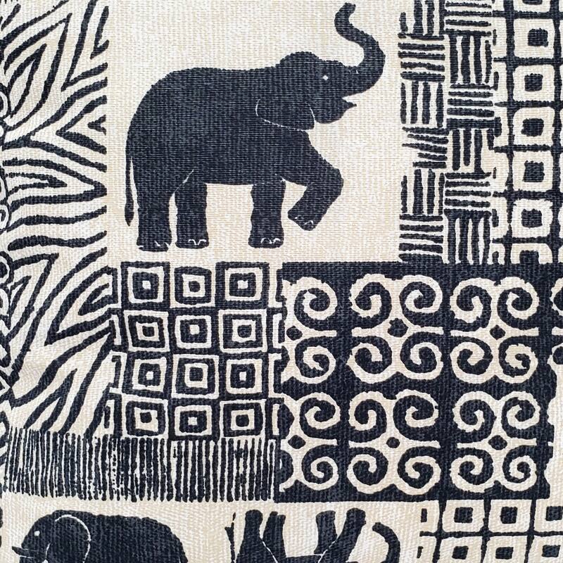 Zakouma Elephant 20x20 Throw Pillow