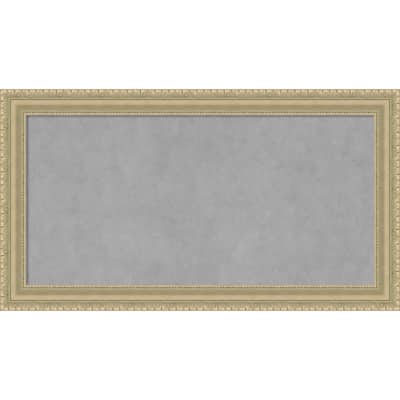 Amanti Art Champagne Teardrop Framed Magnetic Board