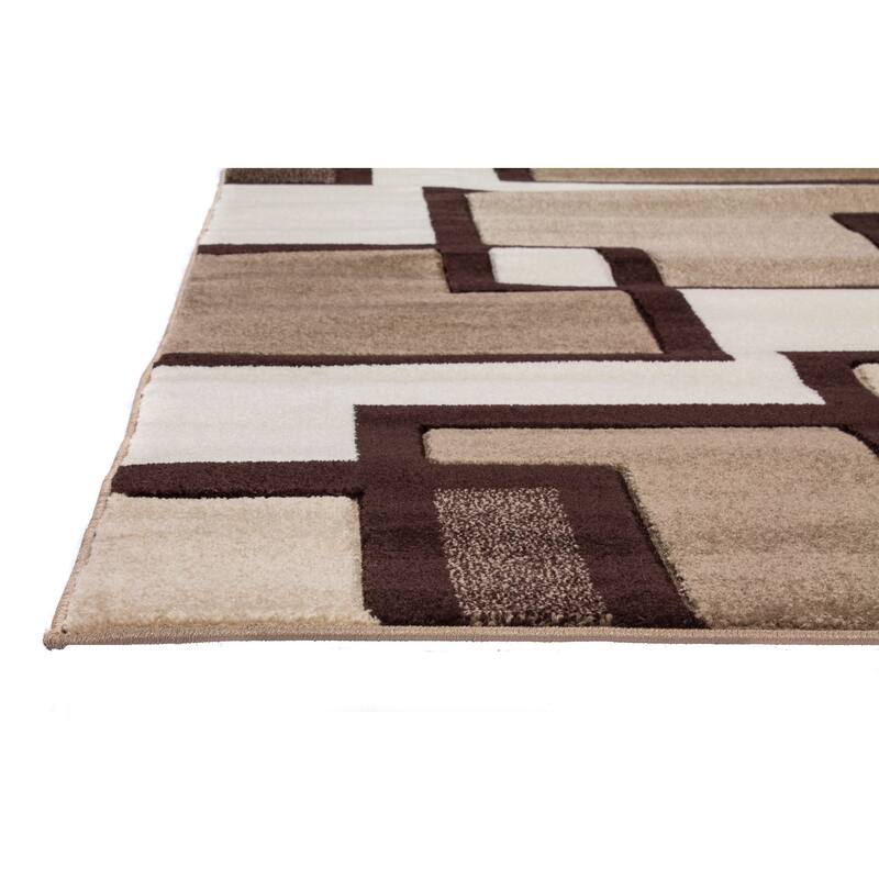 Well Woven Modern Geometric Mat Accent Rug - 2' x 3' - 2' x 3'