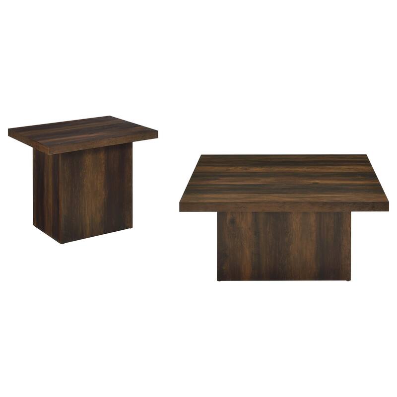 Devar Square Coffee And End Table Set