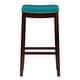 preview thumbnail 9 of 12, Linon Willamette Backless Upholstered Bar Stool - N/A