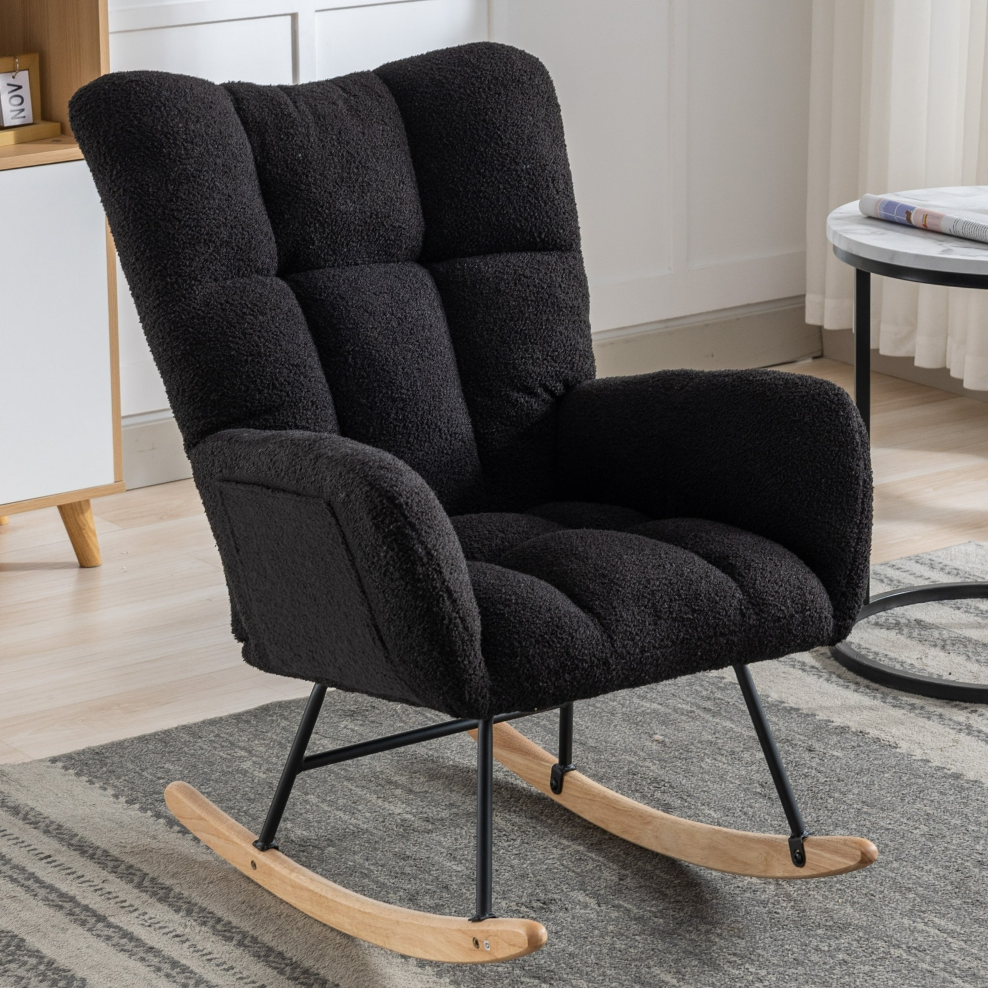 Black nursery glider outlet