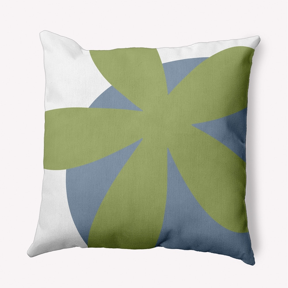 Bold Flower Polyester Indoor Pillow