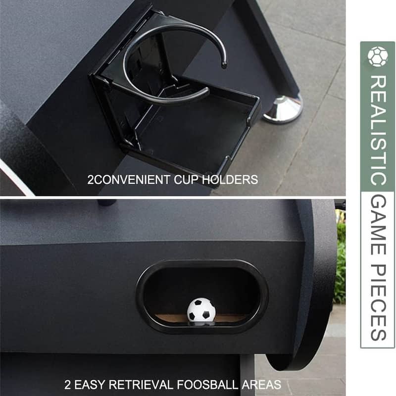 Foosball Table Soccer Arcade Games,Foosball Tables Adult Size for Home