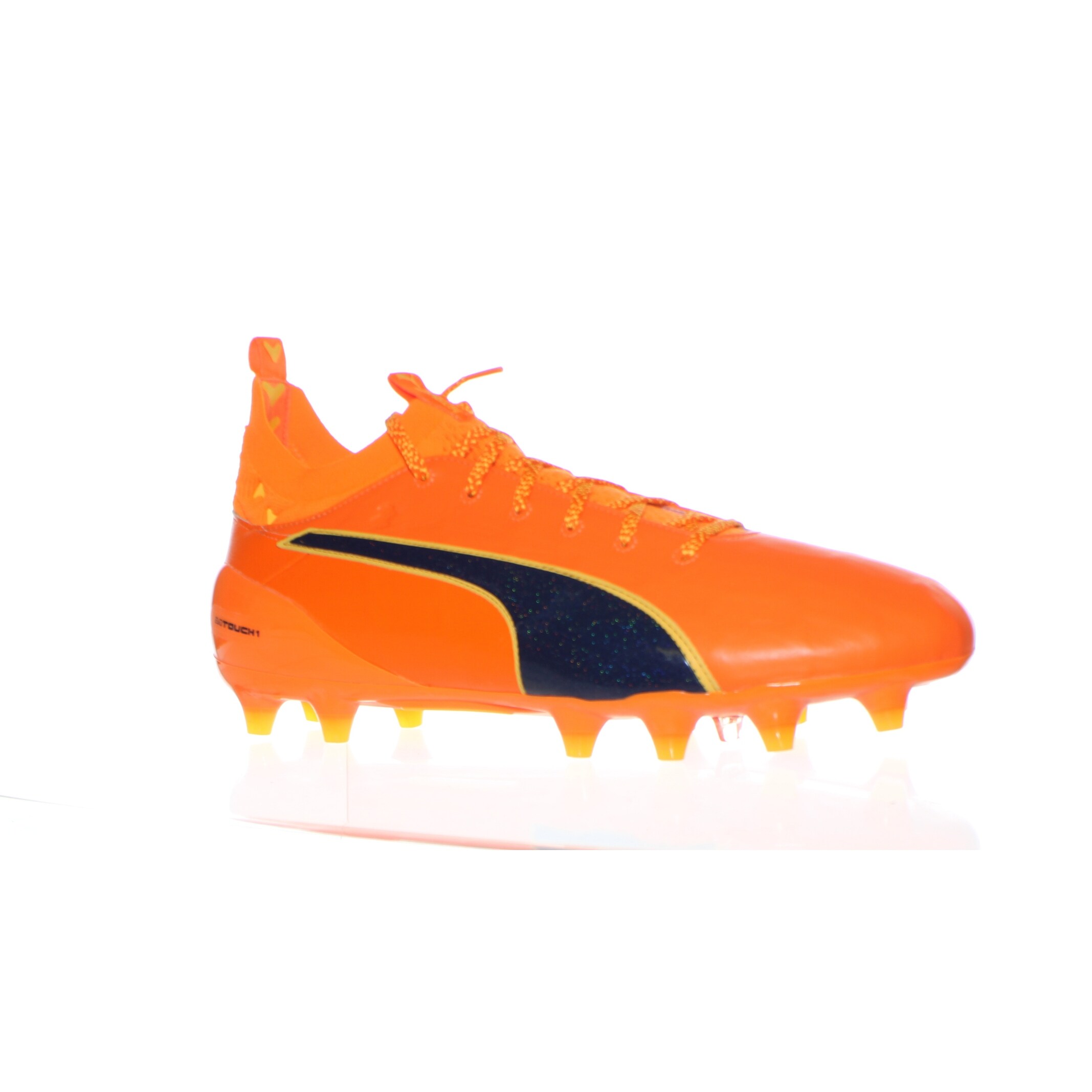 Shop Puma Mens Evotouch 1 Fg Orange Soccer Cleats Size 12