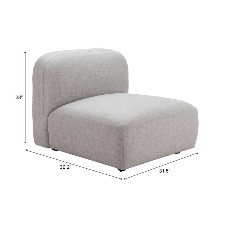 Biak Middle Chair Gray