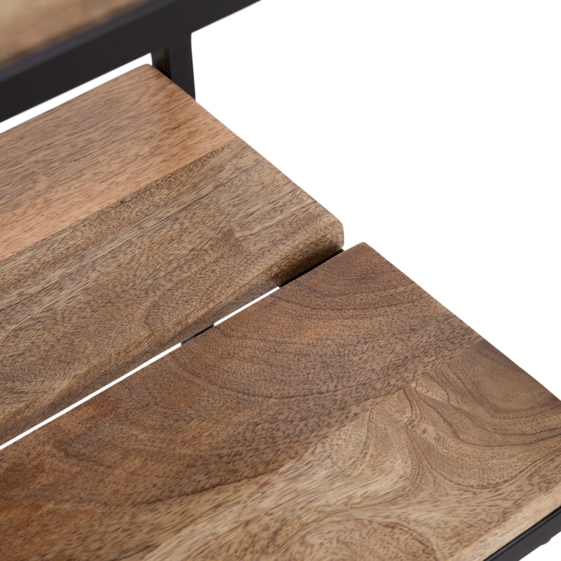 Kate and Laurel Malone Wood and Metal Console Table