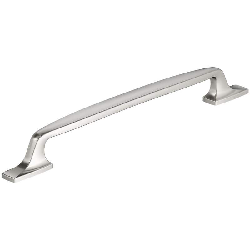 Amerock BP55328 Highland Ridge 8-13/16" Center to Center Handle - Polished Nickel