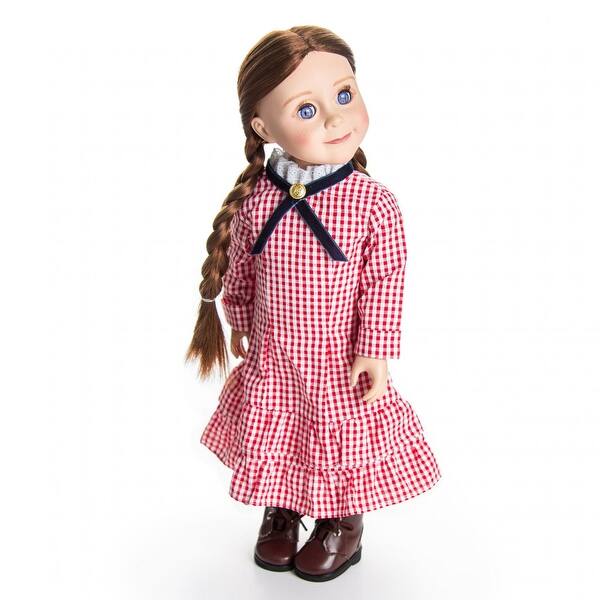 Shop Authentic Laura Mary Ingalls Blue Check Dress 18 Inch Doll