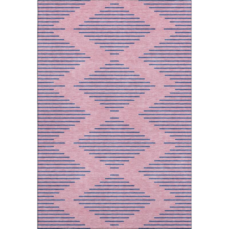 Premium Washable Super Soft Global Stripes Mayfield Rug