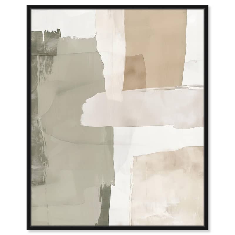 Autumn Reverie Two Canvas by Art Remedy - 20" x 24" - Black