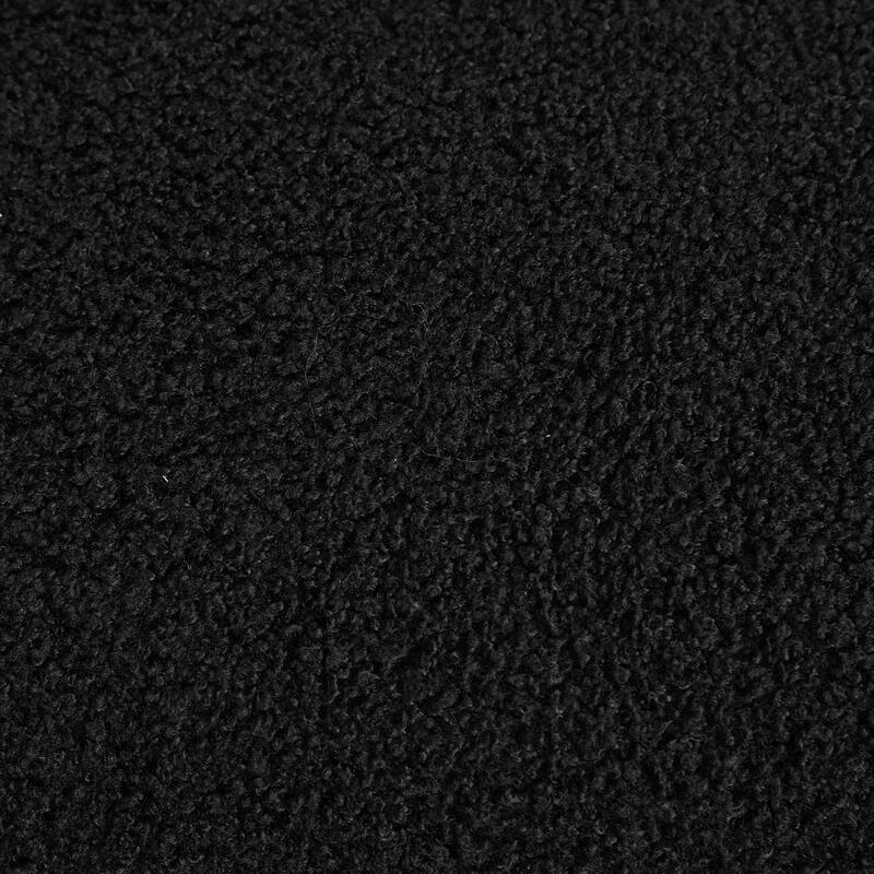 SEYNAR Modern 16.5''Faux Sherpa Square Cube Otttoman