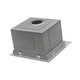 preview thumbnail 9 of 8, Ruvati 15 inch Gunmetal Black Stainless Steel Workstation Wet Bar Camper Van Sink Drop-in Topmount - RVH8215BL