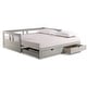 preview thumbnail 10 of 16, Melody Expandable Twin-to-King Trundle Daybed with Storage Drawers