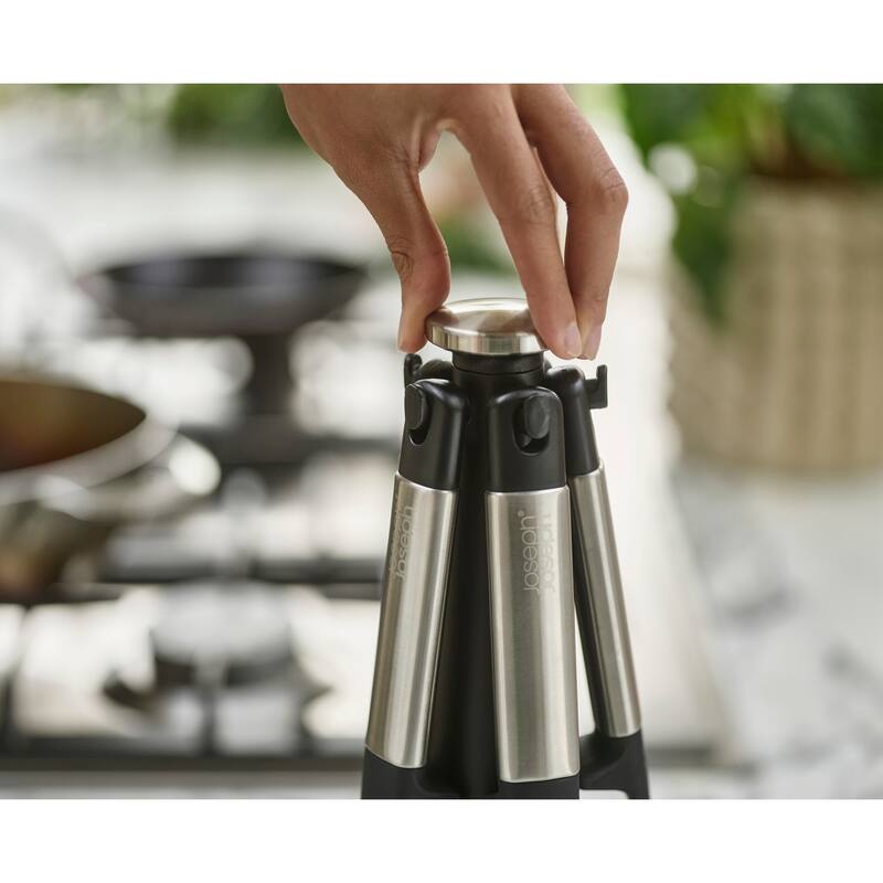 Joseph Joseph Elevate Carousel 5-piece Utensil Set with Rotating Storage Stand