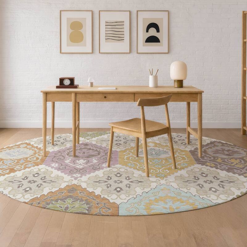 Machine Washable Indoor/ Outdoor Global Bayfield Chantille Rug