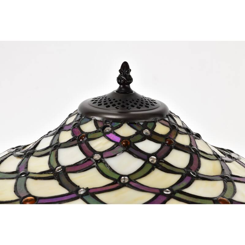 Tiffany-style Ariel Floor Lamp