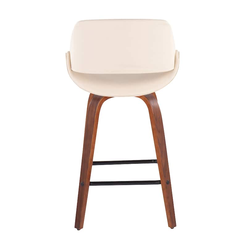 Carson Carrington Svellingen 26" Fixed-Height Counter Stool with Square Footrest (Set of 2)