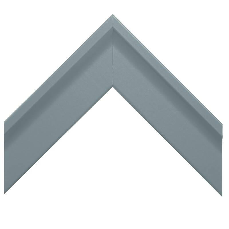Frame My Mirror Light Grey Framed Vanity Mirror, Morgan Design