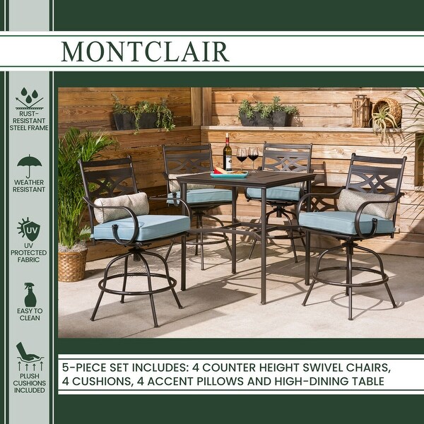 Hanover montclair 3 piece patio 2025 set