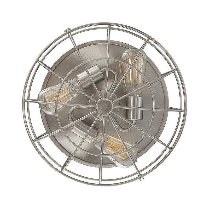 Savoy House Scout 3 Light Flush Mount Ceiling Fixture